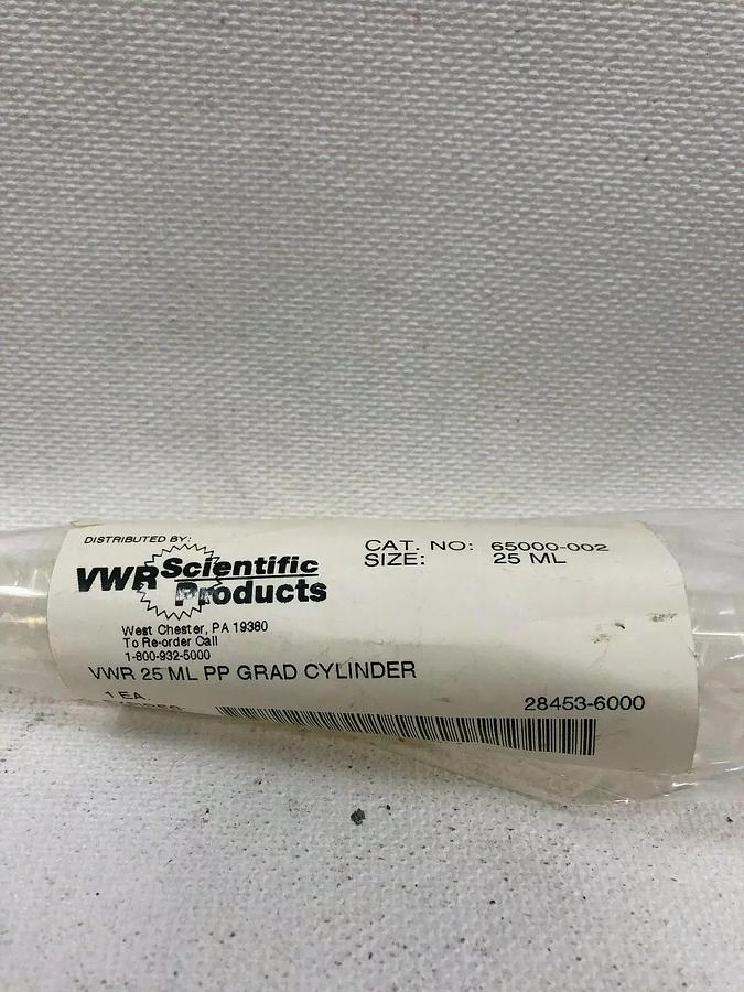 Used VWR Scientific Graduated Cylinders - (5) 250 mL (5) 25 mL
