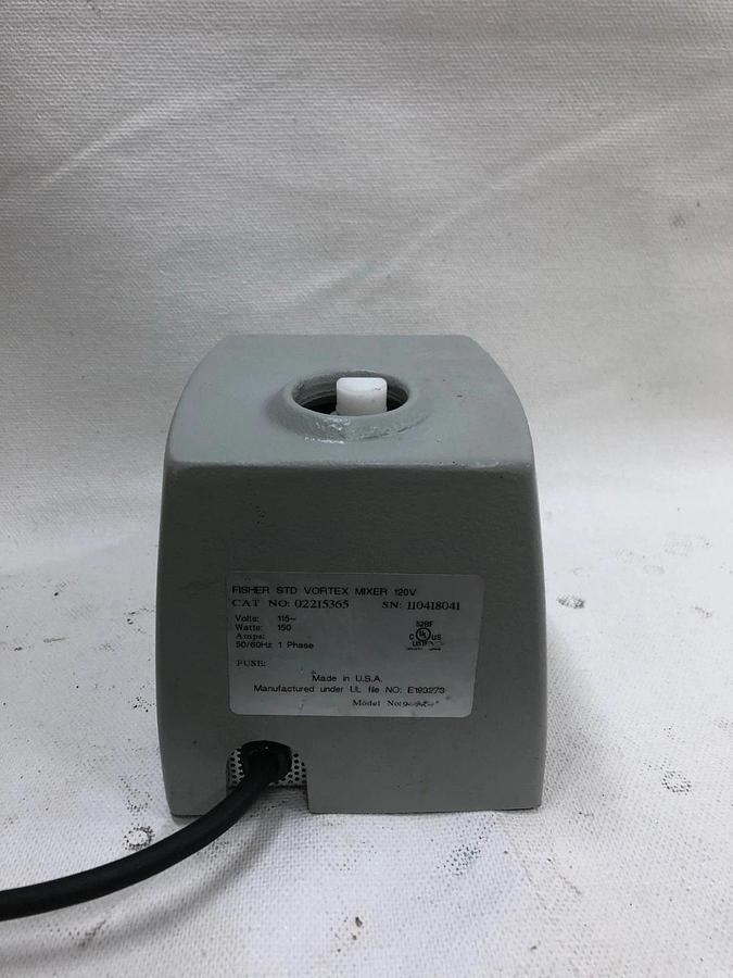 Used Fisher Scientific 02215365 Vortex Mixer