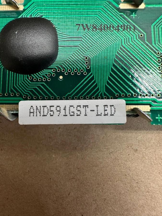 Used Purdy and Optoelectronics AND591GST-LED LCD Character Display