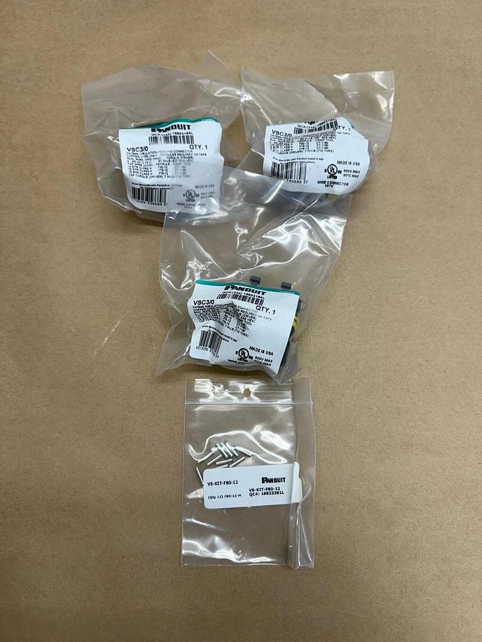 Used Panduit VS-CKP4-000 Connection Kit for Tapping *NEW*