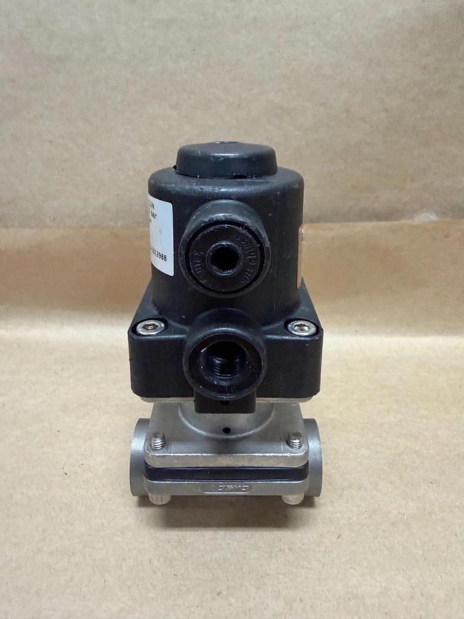 Used GEMU 625 15D 1341311/N Pneumatic 2-Way Diaphragm Valve