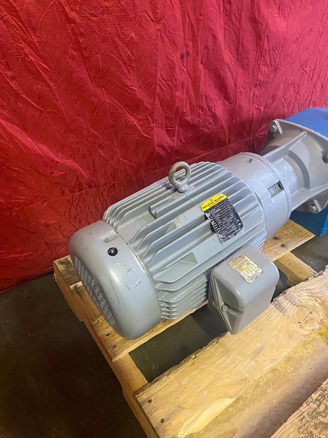 Used Nord SK52 N250TC Gear Reducer w/ Baldor Reliance Motor 20HP, 1760 RPM