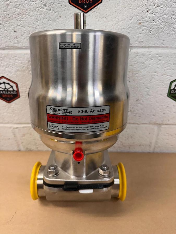 Saunders Crane - S360 SS Actuator - 2 1/2” BPE Sf3 S189420-6-1