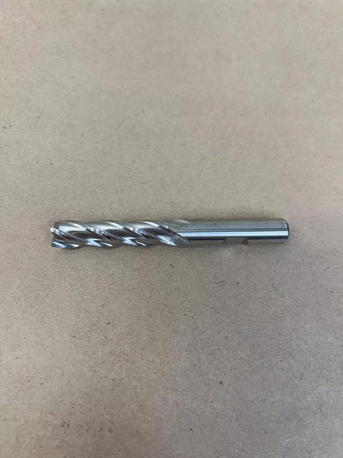 Niagara Cutter HSS Endmill D201 RH Square UNC 3/8x3/8x9/16x13-1/8