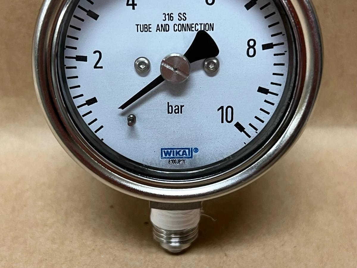 Used Wika 8100JP1Y 316SS Pressure Gauge