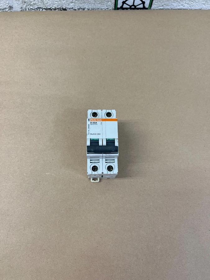 Used Merlin Gerin Multi9 C60 2 Pole Circuit Breaker