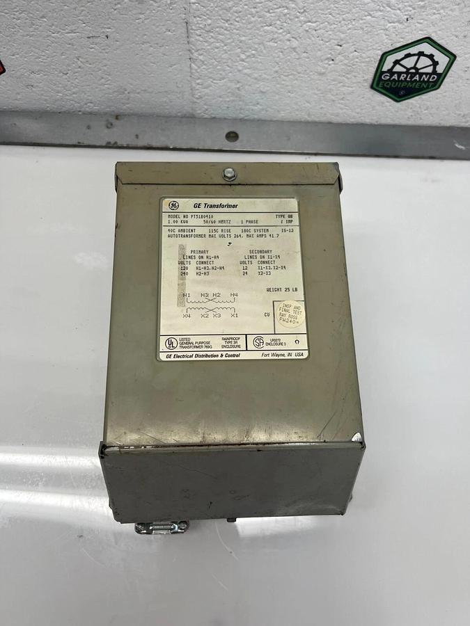 Used General Electric 9T51B0410 1PH Transformer