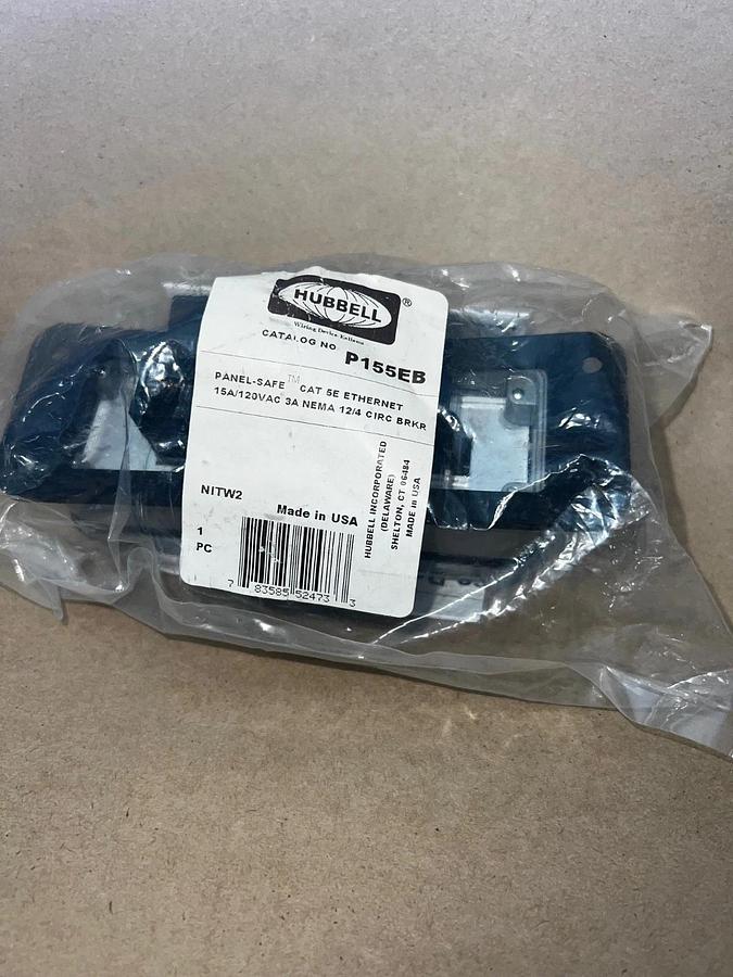 Hubbell P155EB Panel-Safe Cat 5E Ethernet *NEW*
