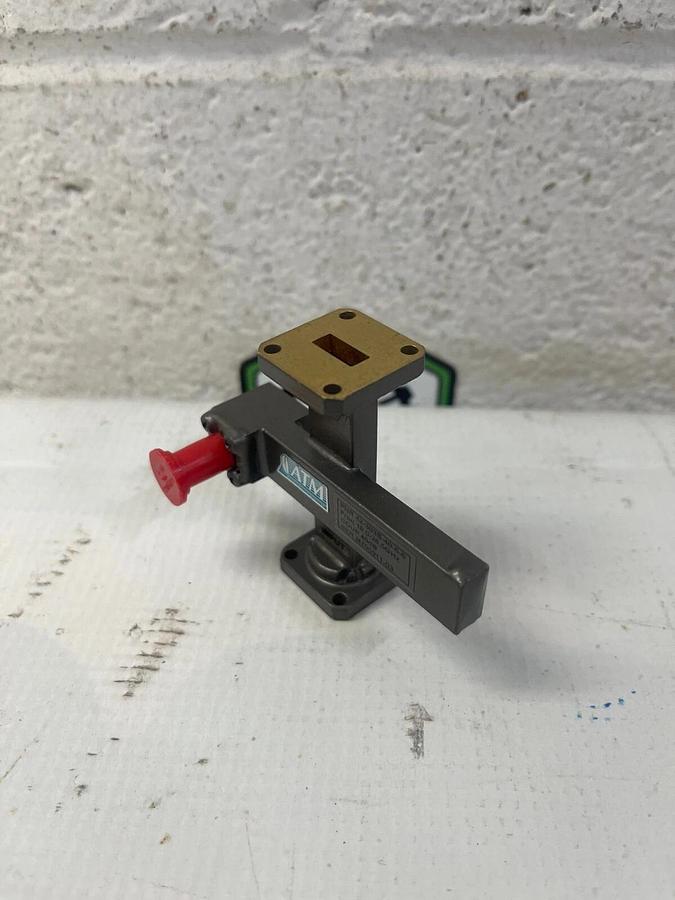 Used ATM Microwave 42-303B-40-6-6 Crossguide Directional Coupler, 2 W/G ports