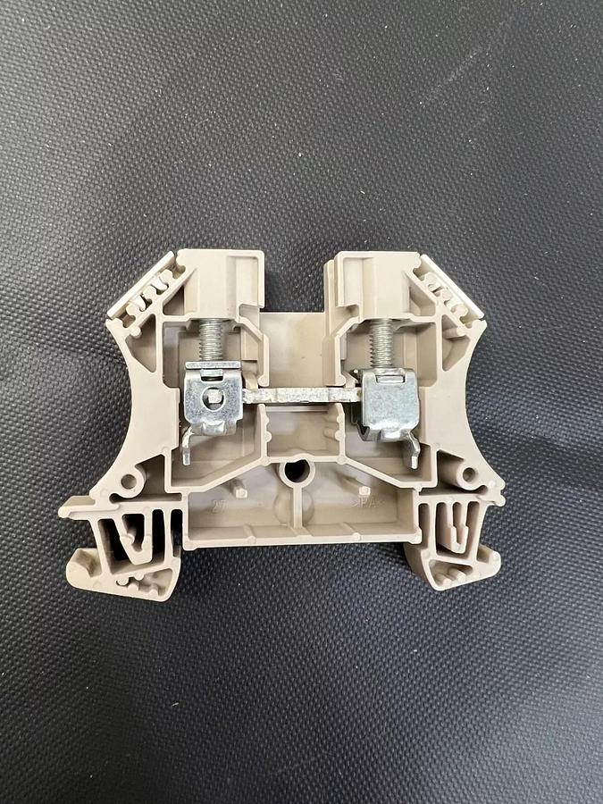 Used Weidmüller IEC 60947-7-1 Terminal Block 6mm ^2, 800V - Lot of 10