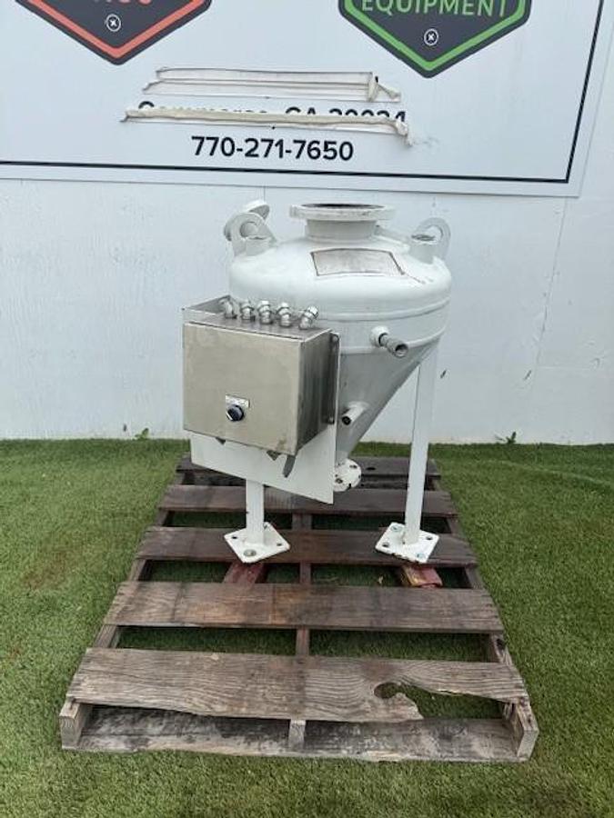 Used Arrow Tank & Engineering Co. 2 Cubic Foot Cone, 75” Diameter, Drawing # 9070A-10