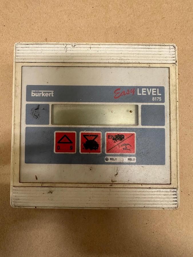 Used Burkert 8175 Easy Level Ultrasonic Level Transmitter