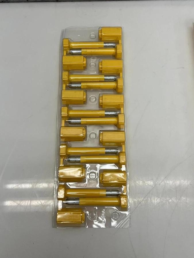 Used Global Industrial 3 Packs of 10 Cargo Bolt Locks (total lot of 30 pcs)