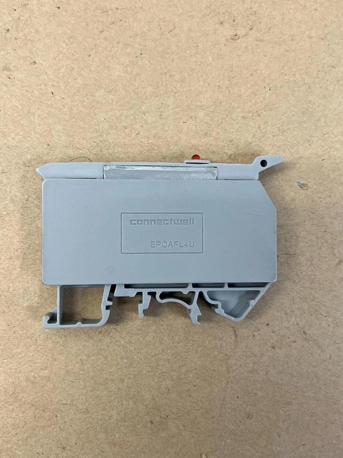 Used Connectwell CAFL4U, 500V Fusible Terminal Block - Lot of 4