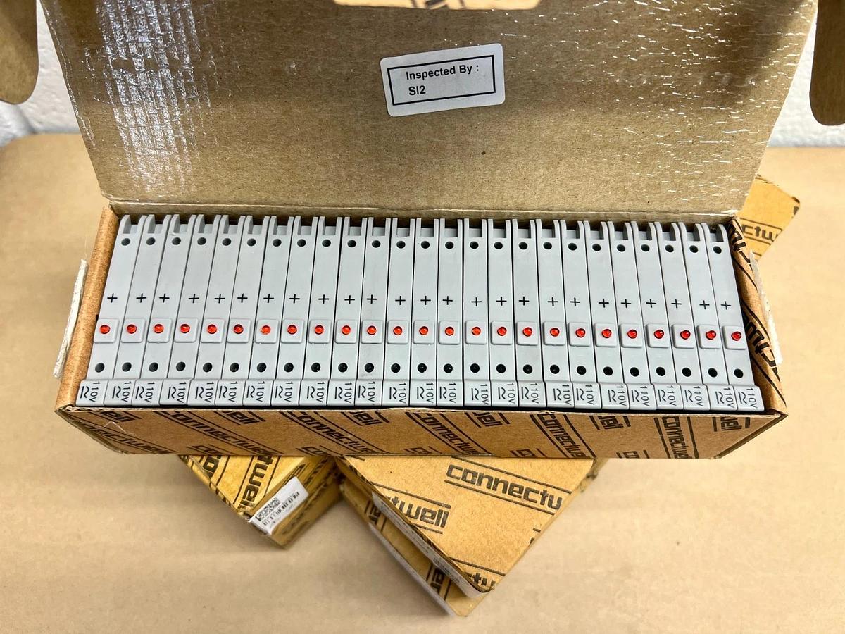 Used Altech Corporation CAFL4U(L)-110 Connector Terminal Block (Qty 25) *NEW*