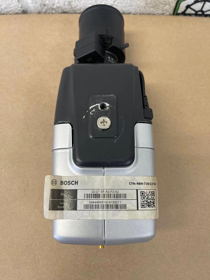Used Bosch NBN-73013-BA Dinion IP Starlight 7000 HD Box Camera 12VDC 600mA