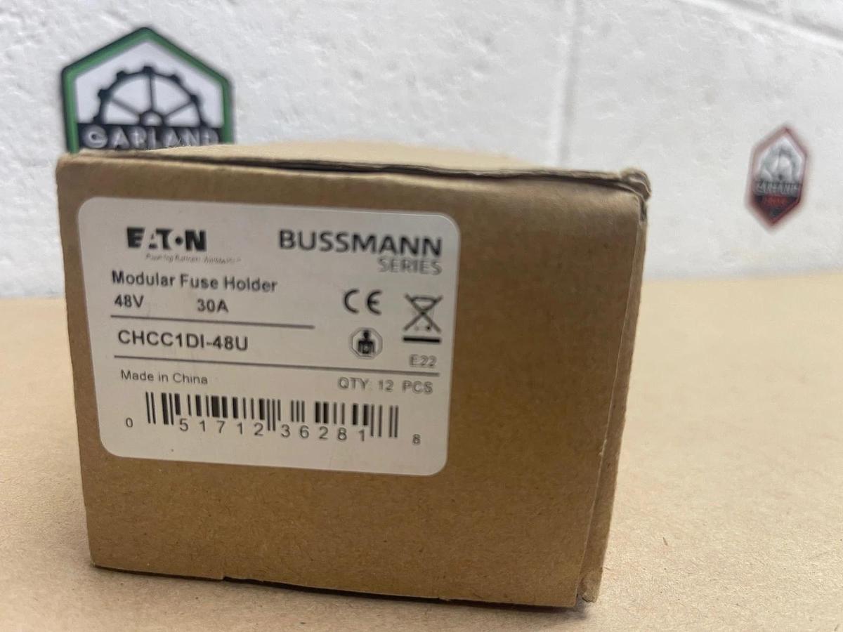Eaton CHCC1DI-48U, 30A, 48V Modular Fuse Holder - Open Box of 11 *NEW*