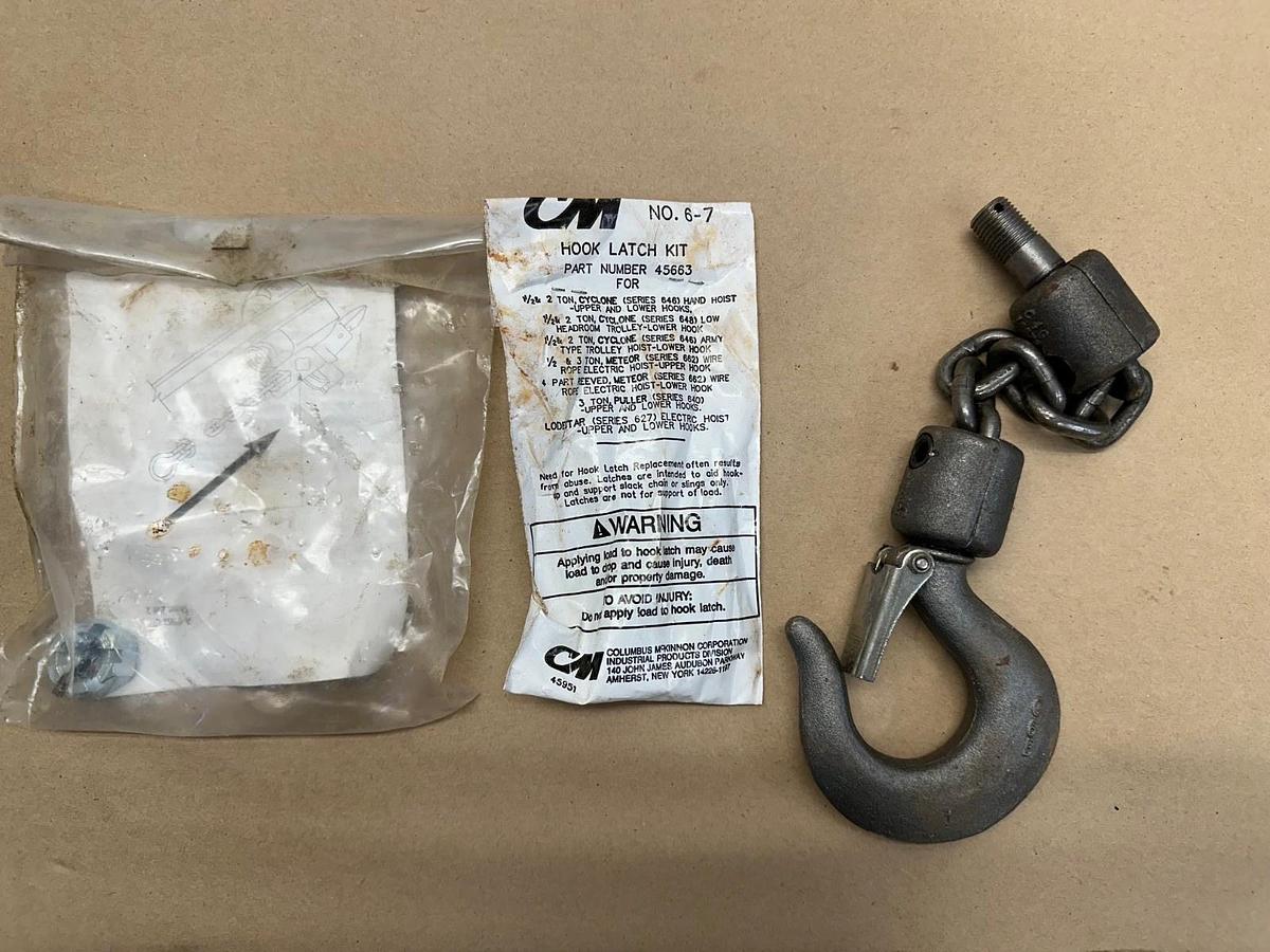 Used Columbus McKinnon 40604, 16572 Anchor w/ Sling