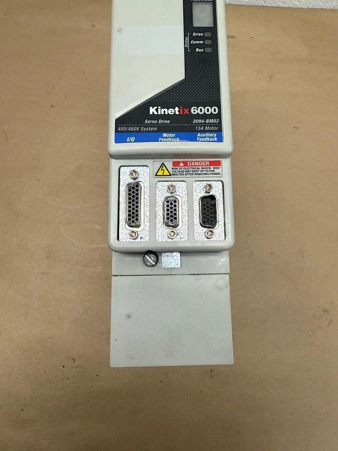 Used Allen-Bradley 2094-BM02 Servo Drive, Axis Module, Kinetix6000, 400/460V System
