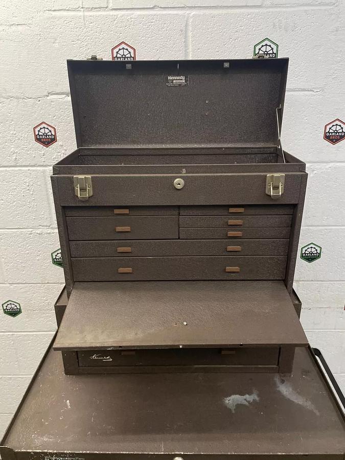 Used Kennedy Drawer Roller Cabinet 3 Piece Complete Tool Box