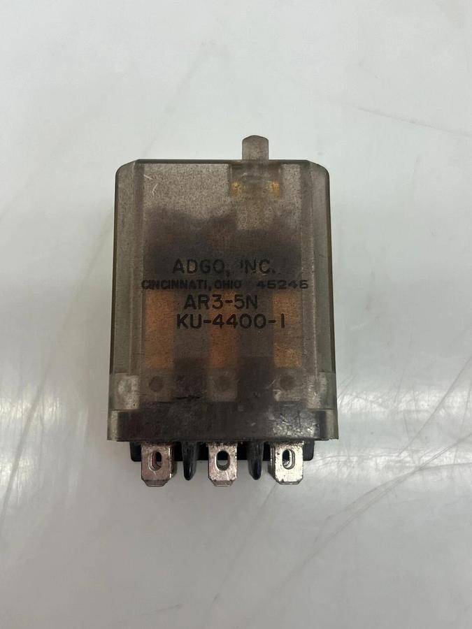 Used Adgo, Inc. AR3-5N KU-4400-1 Relay - Lot of 2