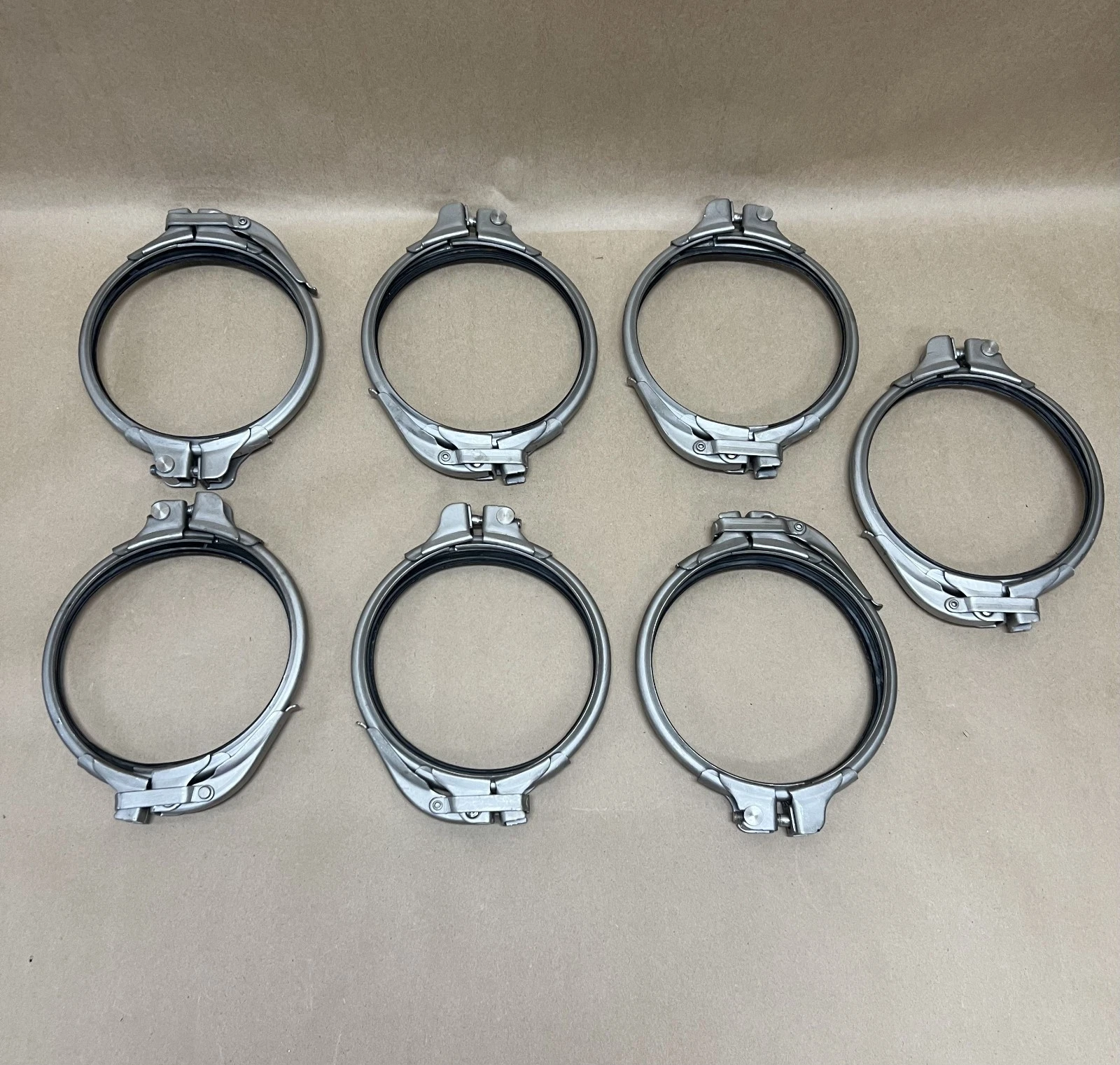 Used Jacob 3 NW1501118 6" Clamp Pull Ring - Lot of 7
