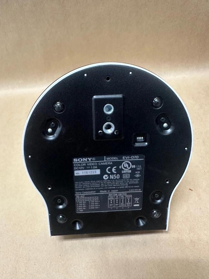 Used Sony EVI-D70 Color Video Camera (White)