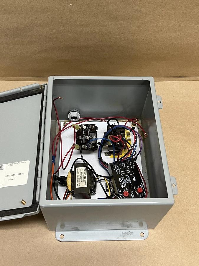 Used Hoffman A10086CH HVAC/R Control Panel Enclosure