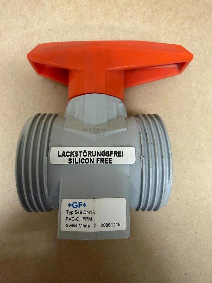 Used GF Typ 546 DN15 Ball Valve