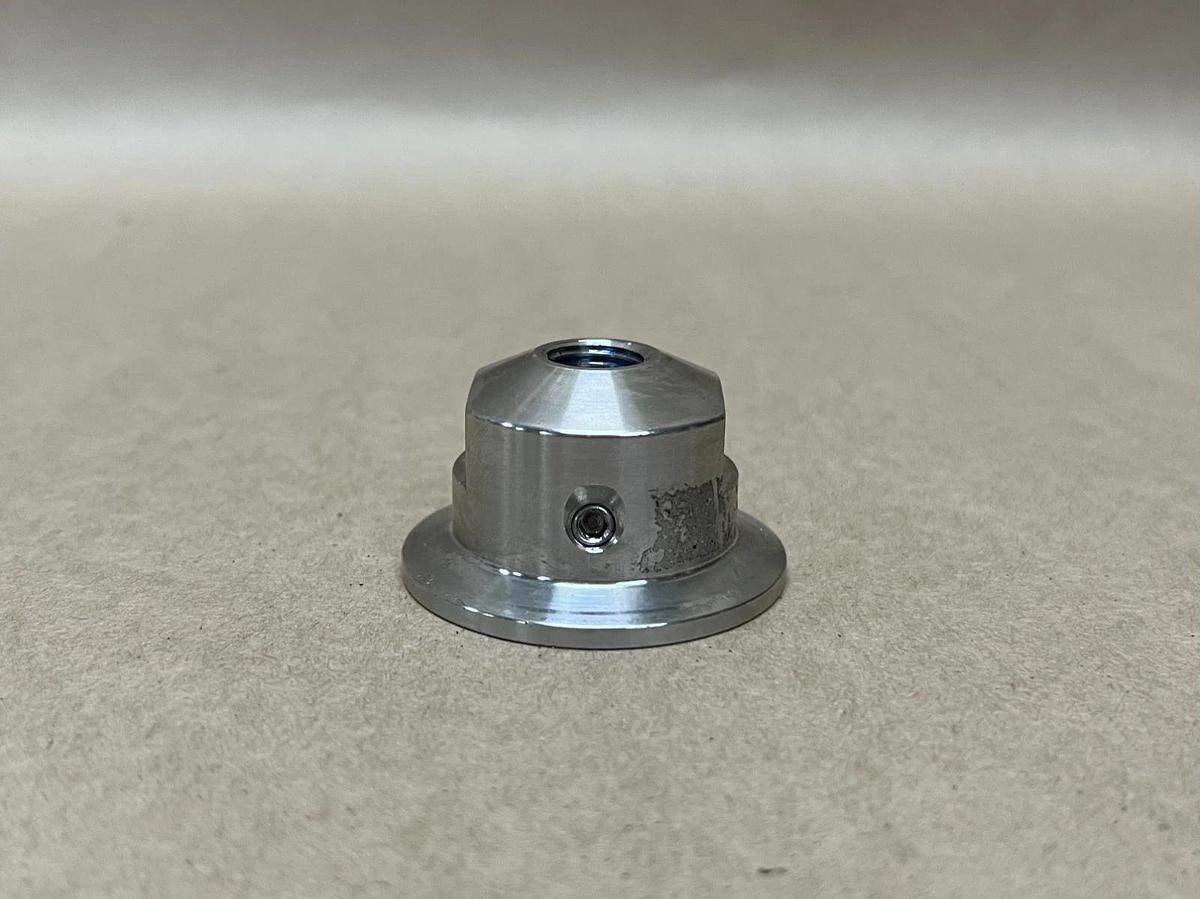 Used 1.5", 316L, Tri-Clamp Solid End Cap - Lot of 3