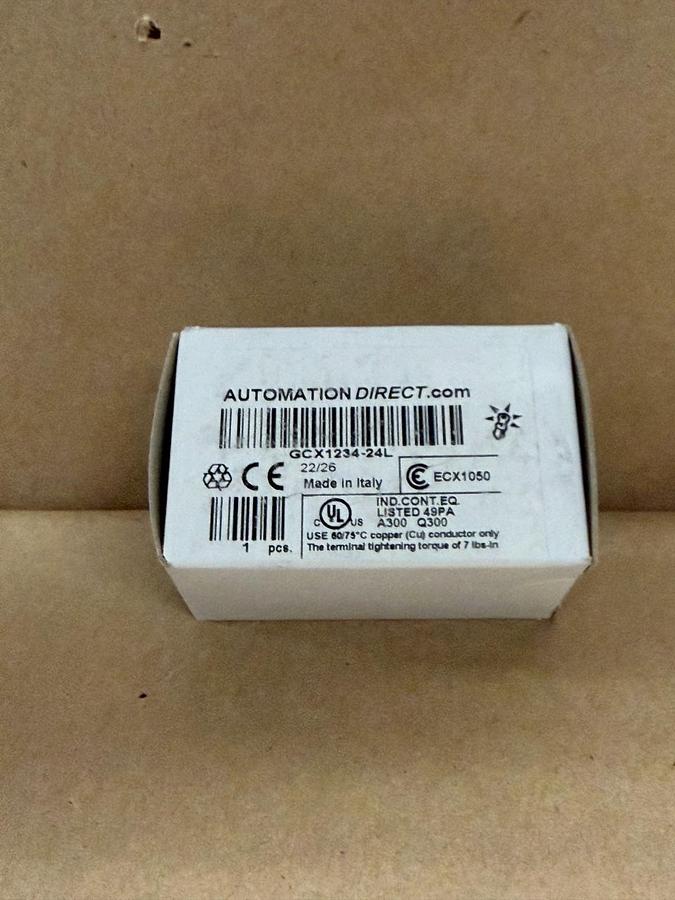 Used Automation Direct GCX1234-24L 22mm Indicating Light, Blue *FACTORY SEALED*