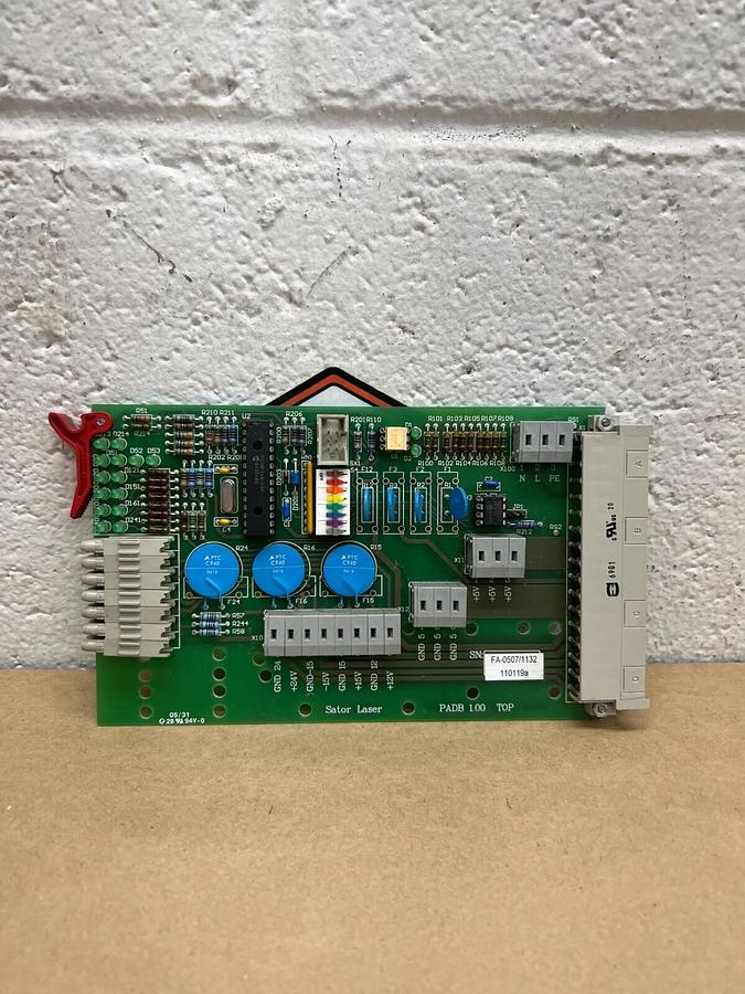 Used Sator Laser PADB 1.00 Control Board