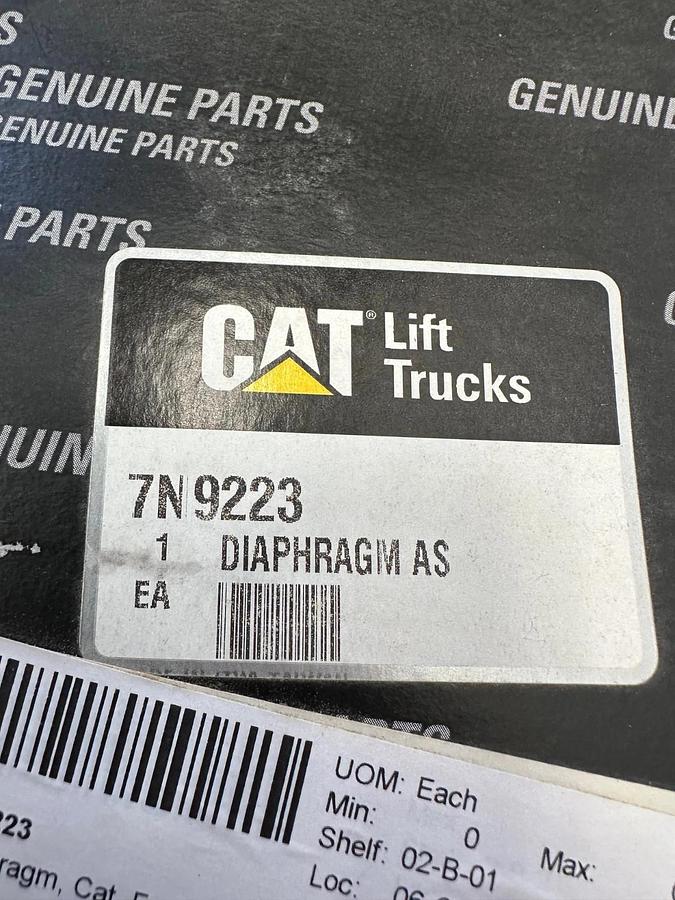 Used CAT 7N9223 Diaphragm *NEW*