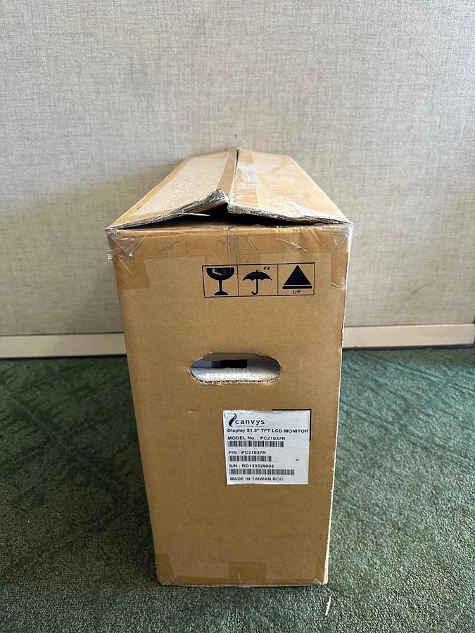 Used Canvys PC21037R Display 21.5” TFT LCD Monitor *NEW*