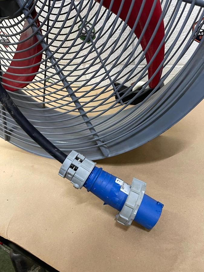 Used Soler and Palau 5NVTM74613WG, VT Series Tublar Fan 1/3HP, 1140RPM Electric Motor