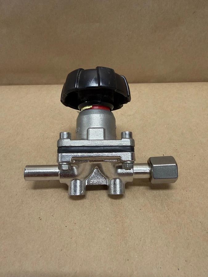 Used GEMU 1-4408 Stainless Steel Diaphragm Valve