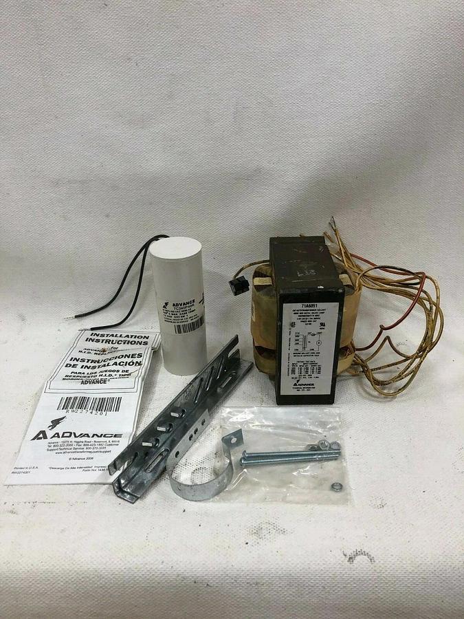 Used Advance 71A6071-001D Core and Coil Ballast Kit