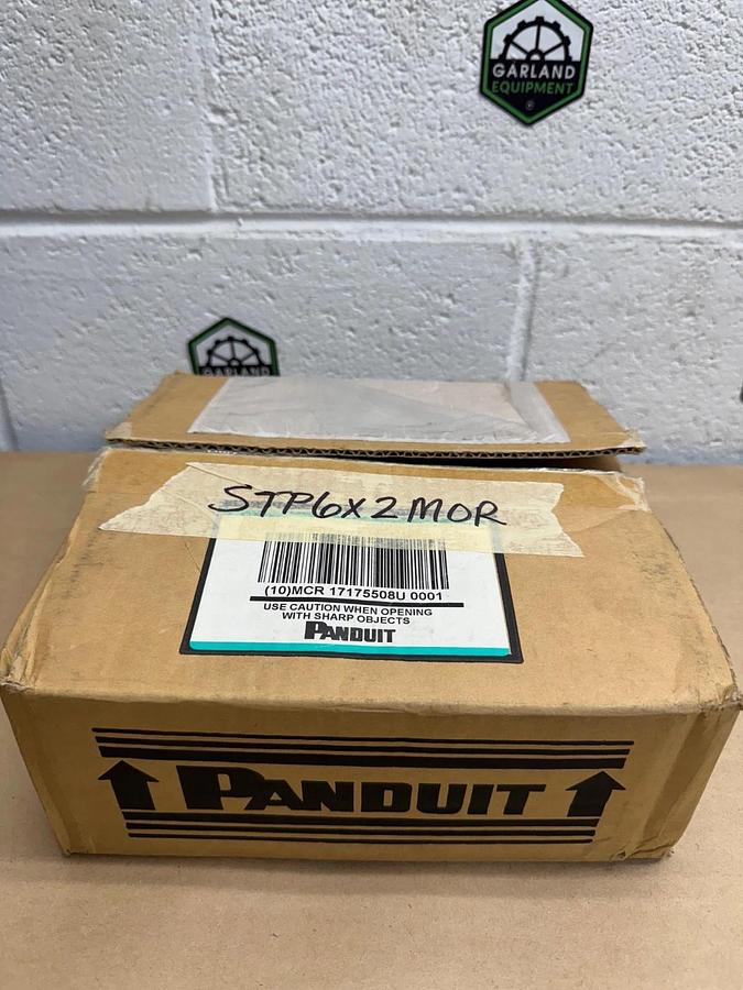 Used Panduit STP6X2MOR Shielded SFTP Patch Cord - Orange (Lot of 10) *NEW*