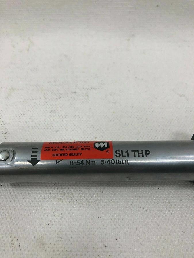 Used Mountz Torque Wrench 5-40 lbs.ft 8-54 Nm