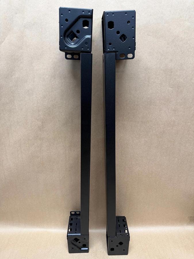 Used RITTAL VX 8660.003 Base/Plinth Corner Pieces (Set of 2)