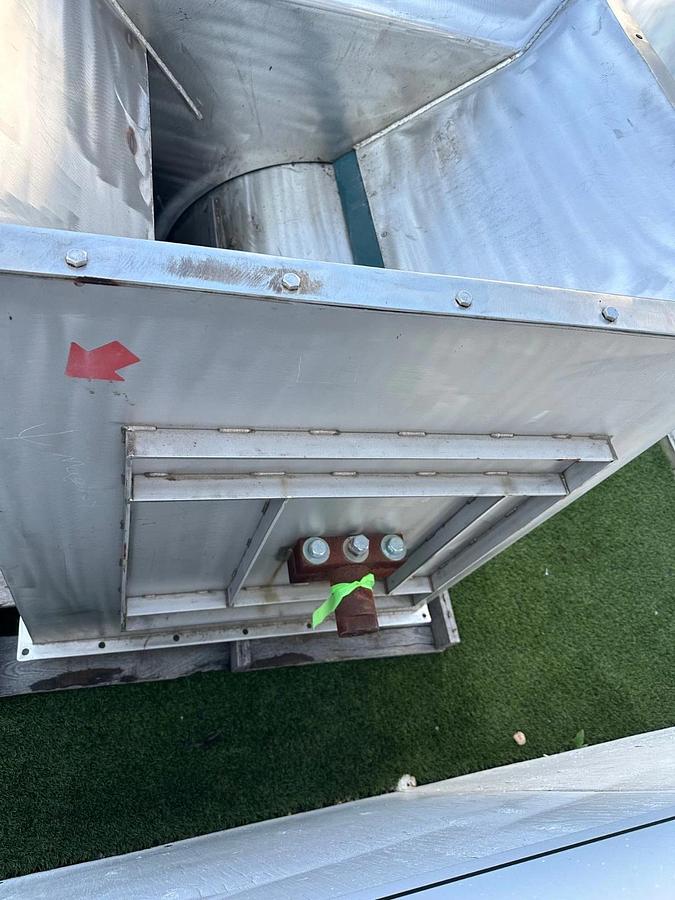 Used Magnetic Systems MDH-2424  24” SS Rotary Drum Magnet Separator Rare Earth