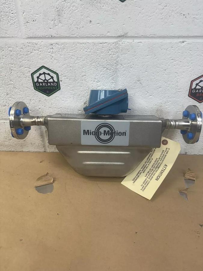 Used Micro Motion F025S113CRAUEZZZZ Mass Flow Sensor Coriolis Meter 316 SS D:1/2"Port