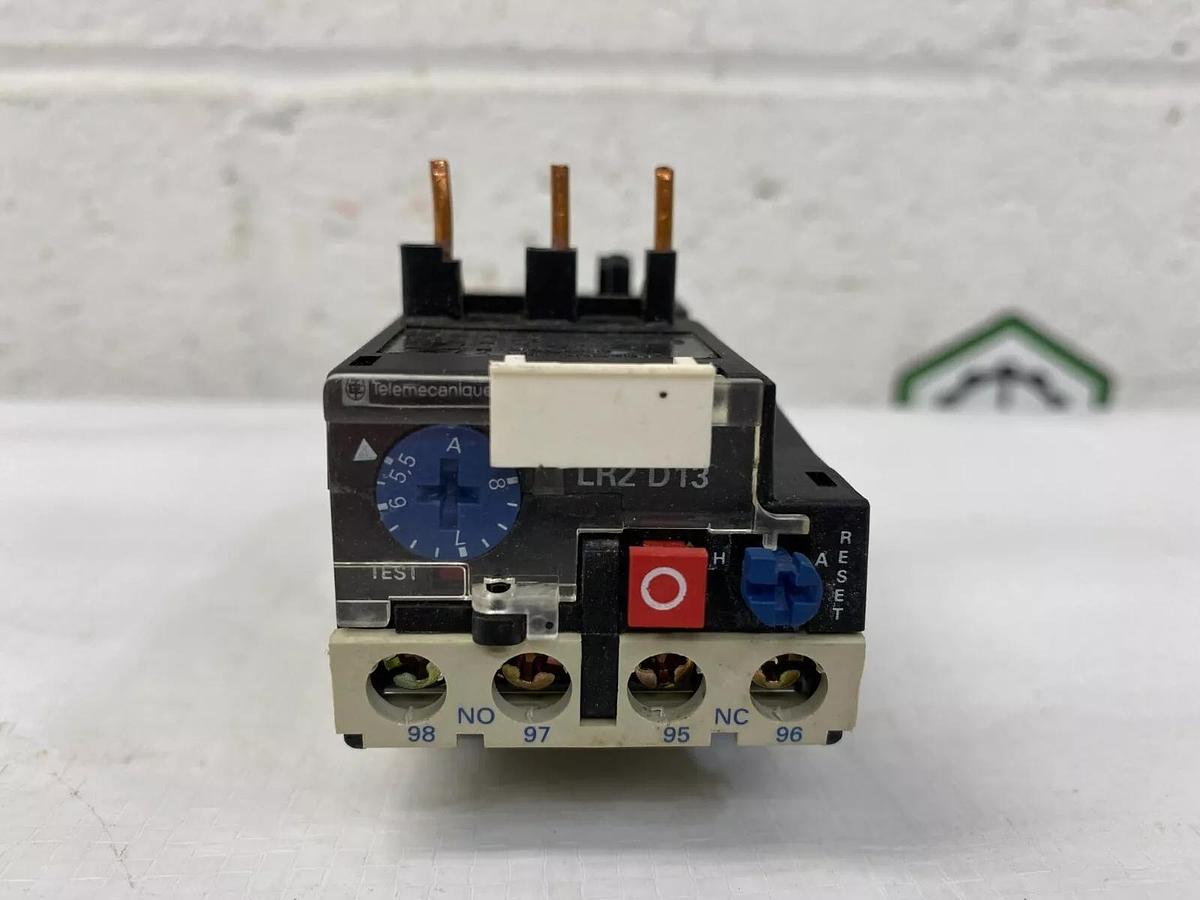 Used Telemecanique LR2 D1312 Overload Relay 600 V a.c. Max. Class 10A