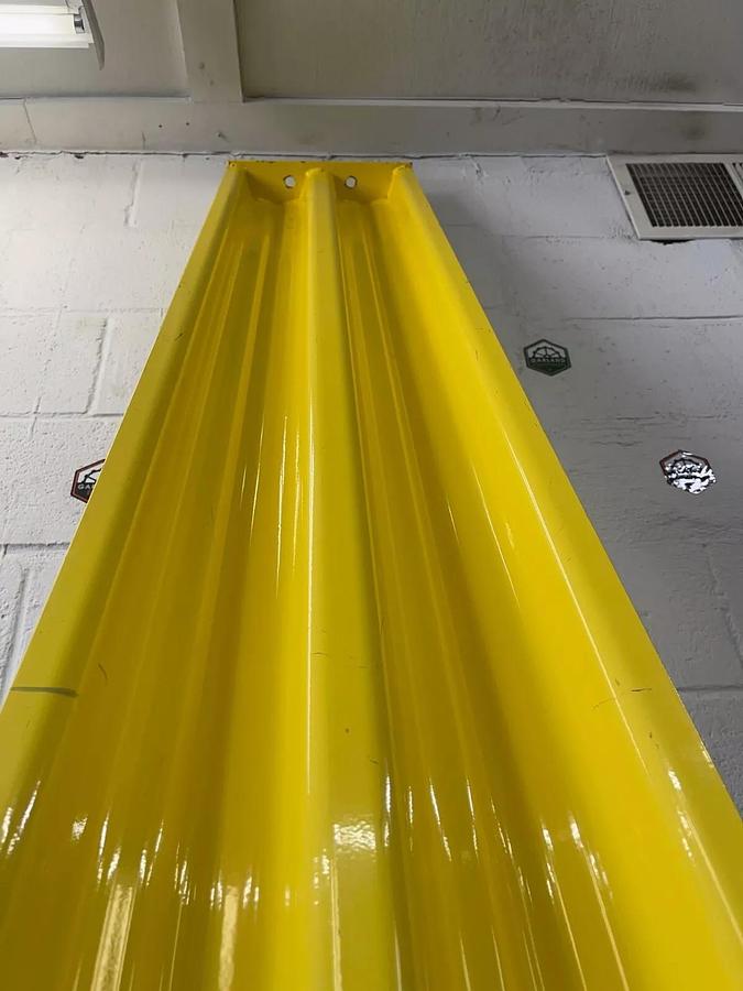 Used Torbeck Industries SAF T RAIL RT-23, 2 Ribbed Bolt On Style Guard Rail 92”