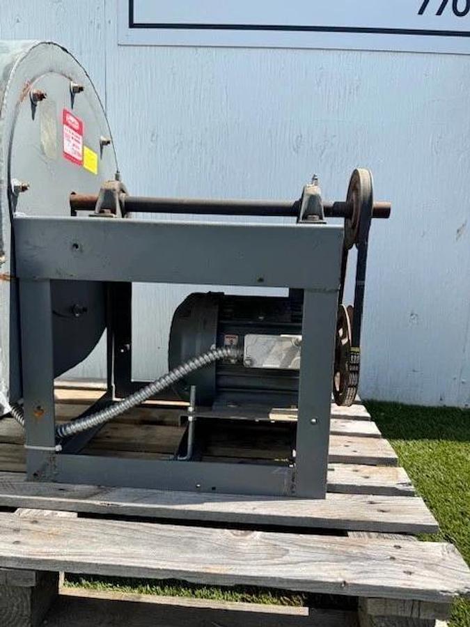 Used Lincoln/Dayton, S-17641/3C106A 5Hp Motor @ 1740RPM, 60A, w/ 15-5/8” Blower