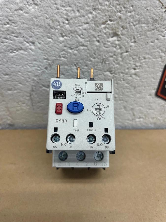 Used Allen Bradley 193-1EFDB Series A Overload Relay, Current Range 3.2-16A