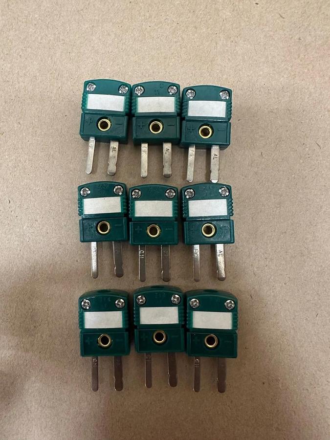 Used Omega DRTB-KI Type K Thermocouple Connector - Lot of 9 *NEW*