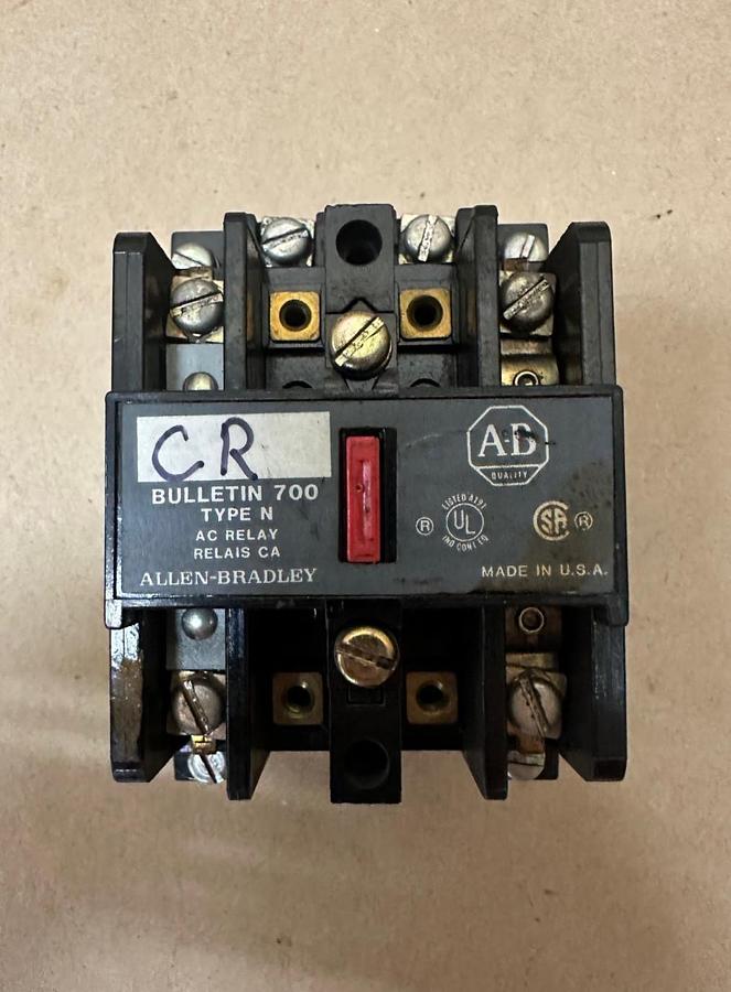 Used Allen Bradley 700-N200A1 Industrial Control Relay