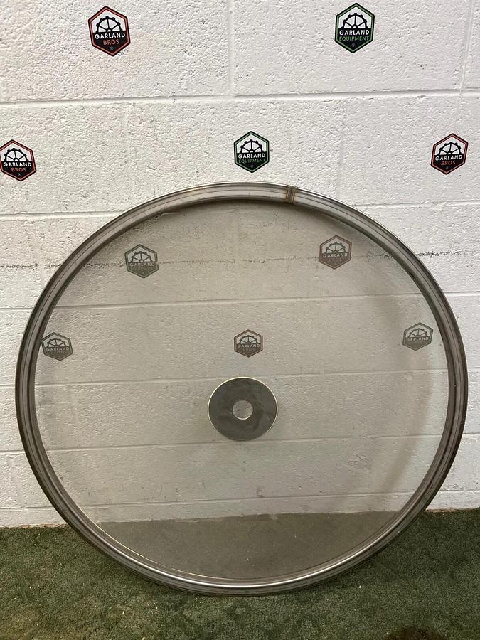 Used Stainless Steel 38.5” Mesh for Vibratory Screener, 34 microns, 1.25” Center Hole