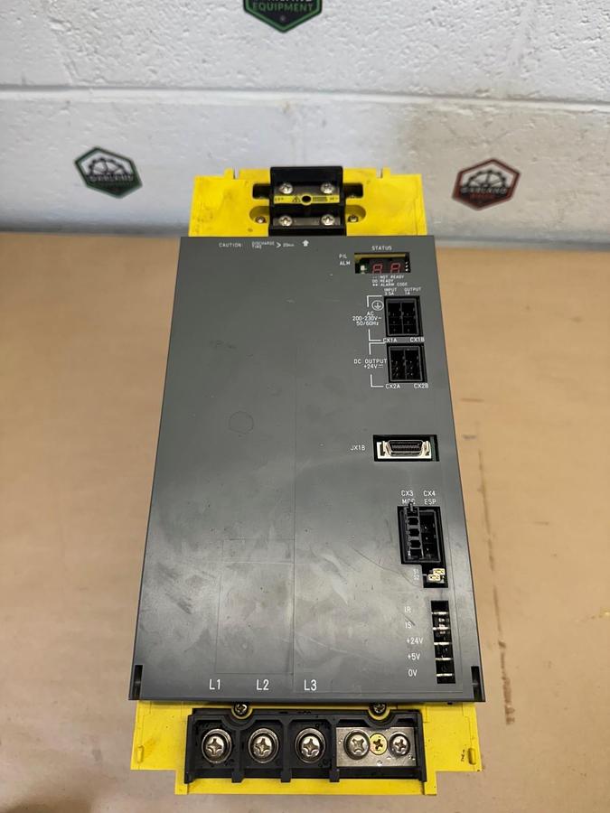 Used Fanuc A16B-2202-0421 Servo Amplifier Drive, with A20B-1006-0470